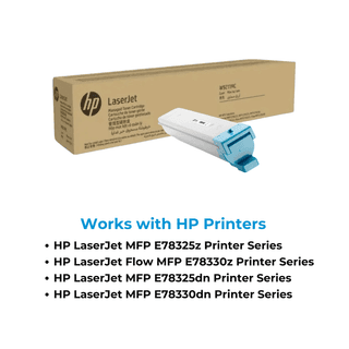 HP W9211MC Cyan Toner Cartridge Compatible with HP Color LaserJet Managed E78323 E78325 E78330 Printers