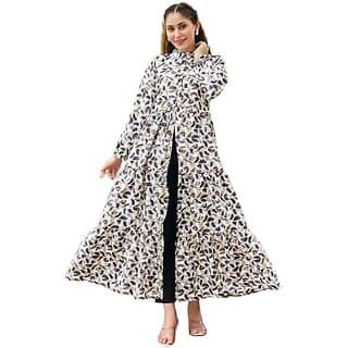 SARINKU Women's Kurti Crepe Fabric for Women & Girls