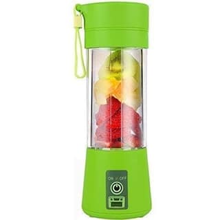 Portable Mini USB Electric Juicer 6-Blades | Protein Shaker & Smoothie Maker | Rechargeable Travel Blender 380ml