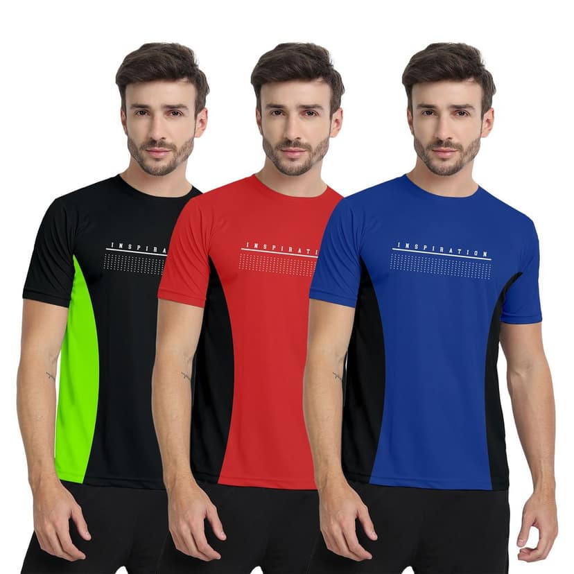 FTX Men Round Neck Half Sleeve Tshirt