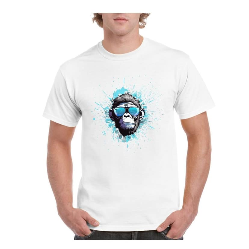 Trishoolin Abstract Theme Graphic T-Shirt (Design 10188MB) | Cotton Regular Fit Crew Neck Tee | Pack of 1
