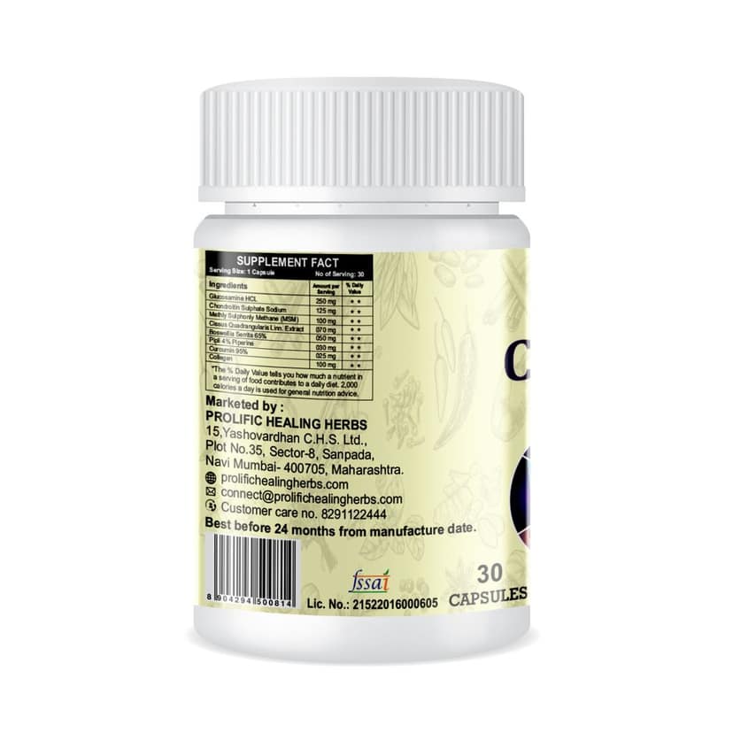 Pain Relief Cartilages Capsules (Protects & Restore Cartilage, Helps Improve Bone Strength, Relieves Joint Pain & Stiffness) view 2