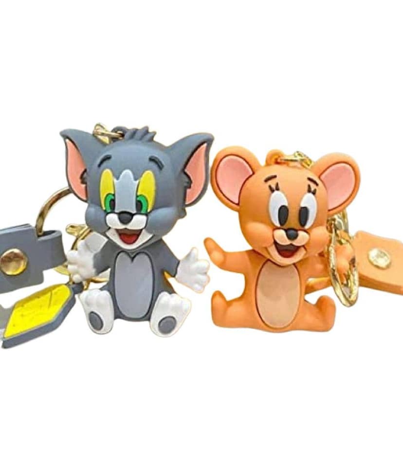 THR3E STROKES Silicone Rubber Keychain ( Pack of 2 ) view 2
