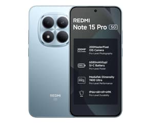 Redmi Note 15 Pro 5G Smartphone, 8GB RAM, 128GB Storage - Mirage Blue