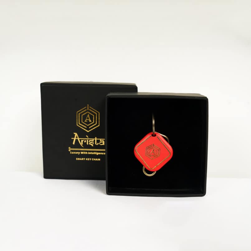 Arista Vault Red Smart Keychain