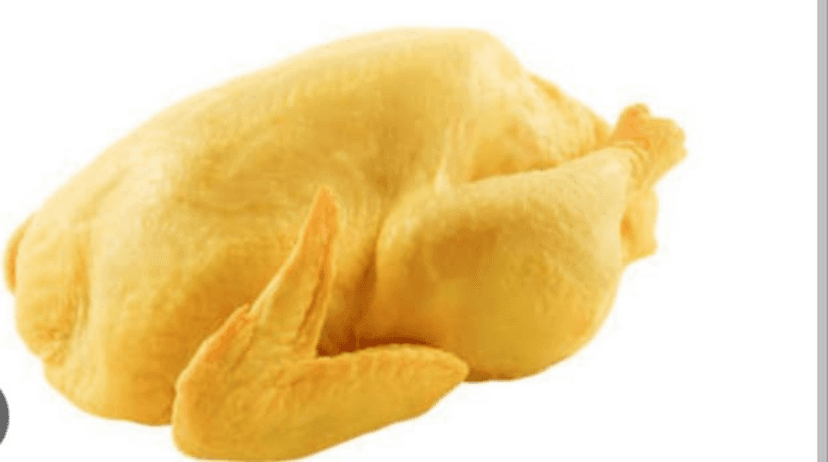 Skinb burn chicken