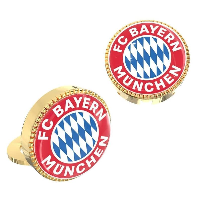 The Smart Buttons - Shirt Button Cover Cufflinks for Men - FC Bayern Munich Style view 8