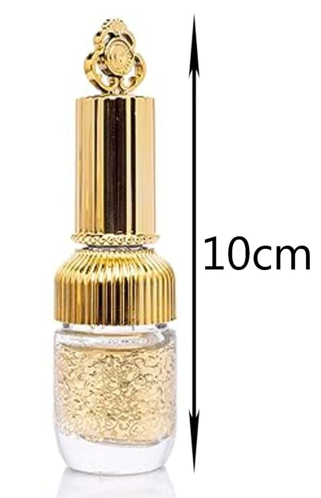Mii Art 10ml Mini Refillable Gold Glass Vial – Portable Empty Bottle for On-the-Go Essential Oils and Traditional Ittar view 4