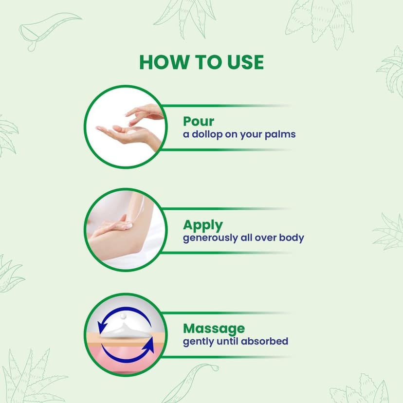 Yuthika Aloe Vera Body Lotion 1000ml, Long Lasting Nourishing Body Lotion, Instant Hydration, Fast Absorbing Bodylotion view 6