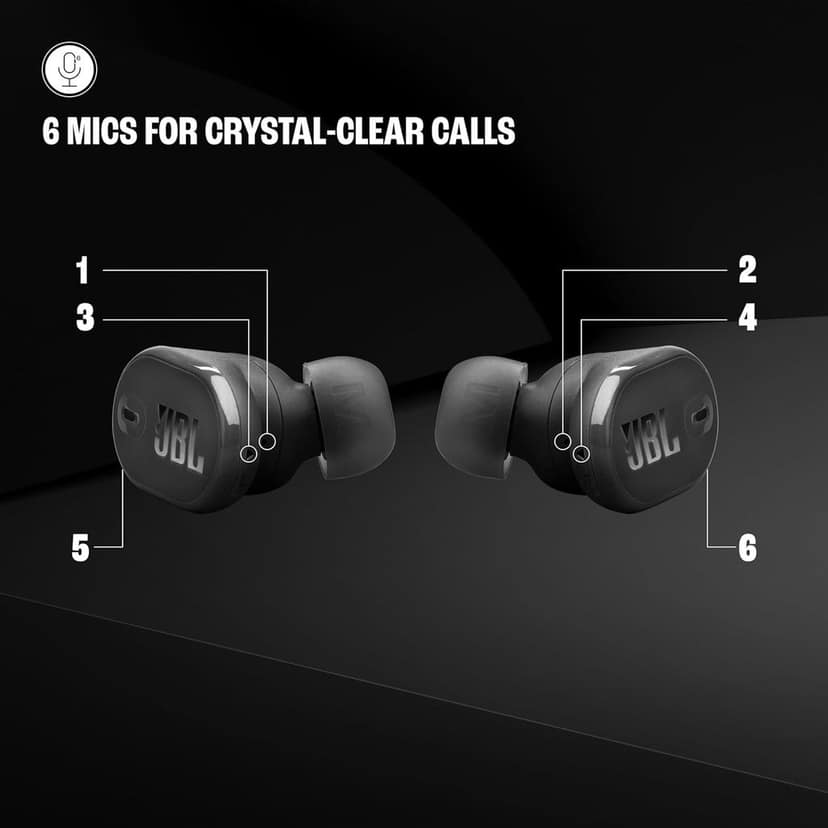 JBL New Launch Tune Buds 2 TWS, ANC Earbuds, 48Hr Playtime,Dual Connect,6 Mics, Spatial Sound, Personi-Fi 3.0 (Black) view 6