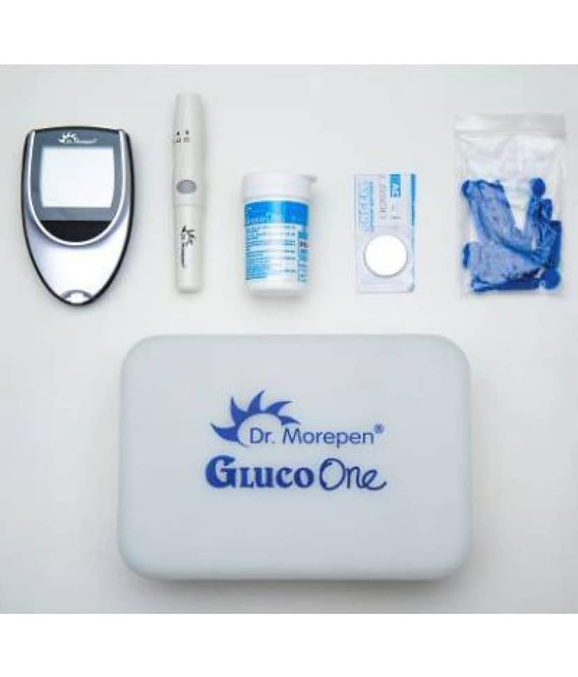Dr. Morepen Glucose Monitor BG03 With Free 25 Sugar Test Strips & 10 Lancets view 2