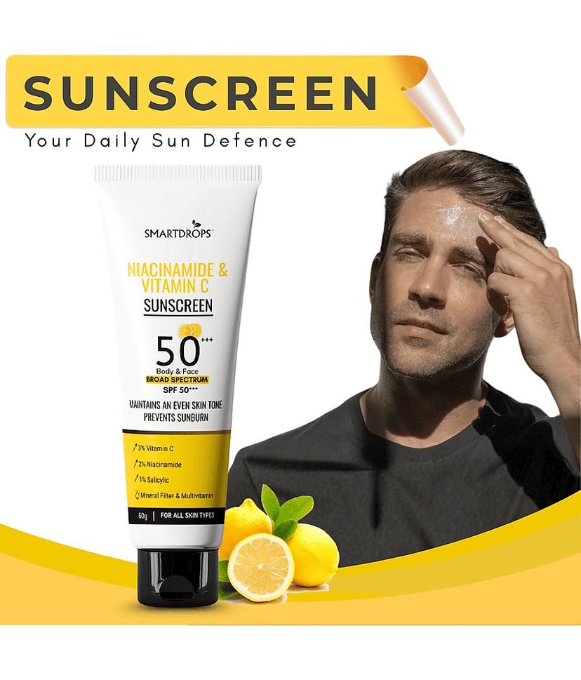 Smartdrops SPF 50 Sunscreen Cream For Dry Skin ( Pack of 1 )