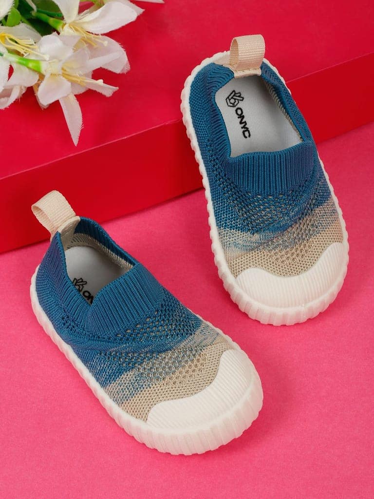 Shady Toddlers' First Step Breathable Shoes - TealBlue (Unisex)