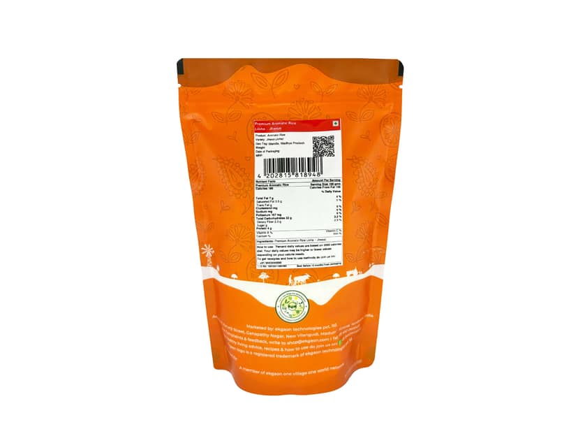 Ekgaon Premium Aromatic Rice (Joha ~ Jhwsa) 500gm view 2