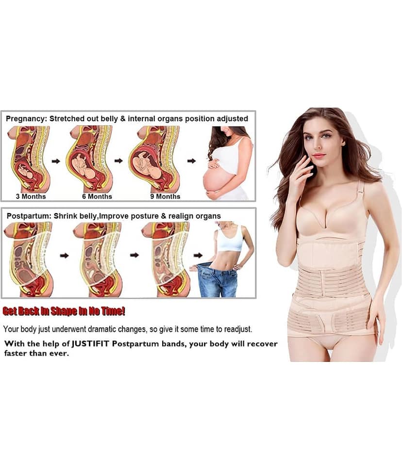 JUSTIFIT Modern Series Abdominal Support Free Size view 2