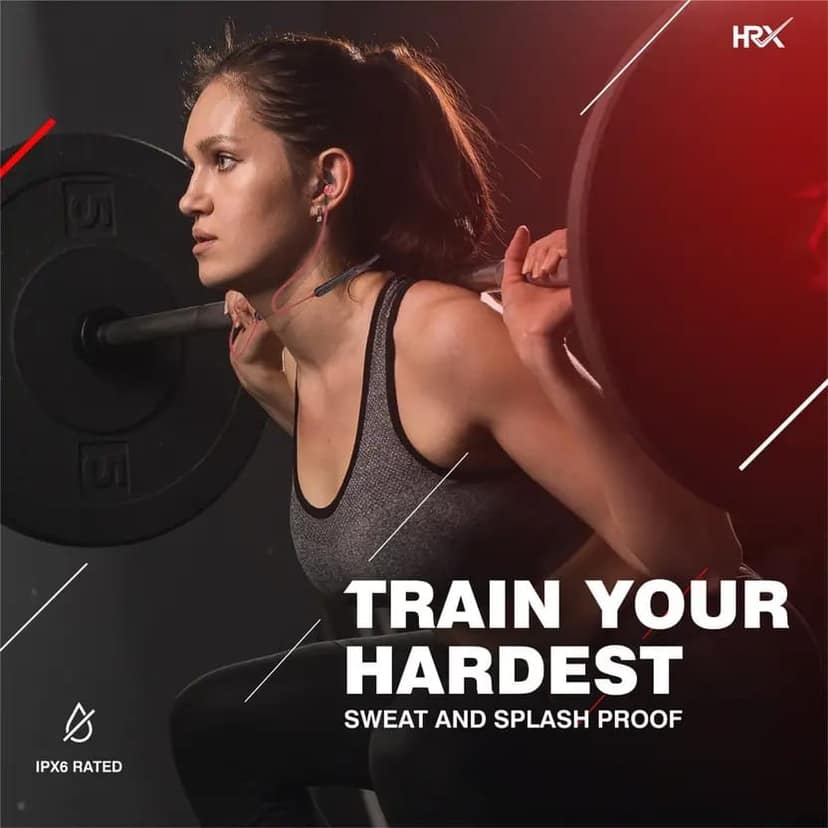 HRX 9R_3 Bluetooth (Blazing Red, In the Ear) view 6
