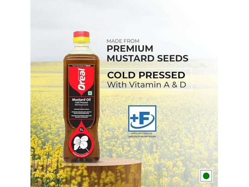 Oreal Mustard Oil 1 Litre view 2