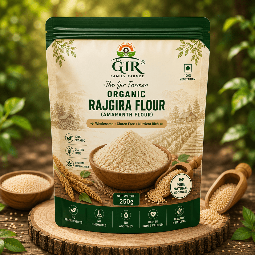 Organic Rajgira Flour Gluten-Free Amaranth Atta | The Gir Farmer
