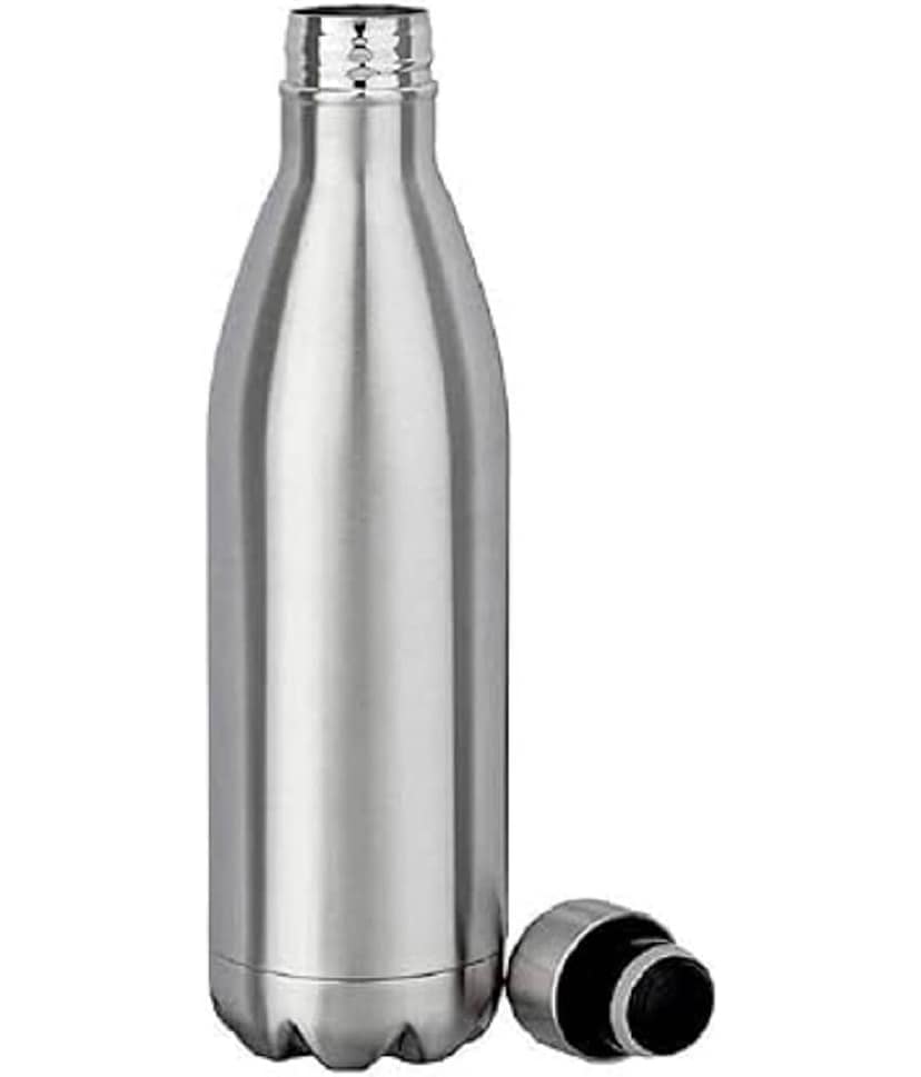 Bluedeal Silver Fridge Water Bottle 500 mL ( Set of 1 )