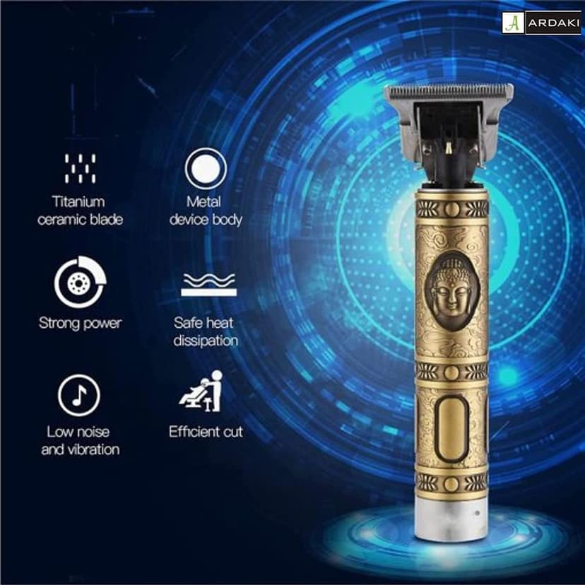 Hair Trimmer Men Beard Trimmer For Men,Trimmer,Professional Hair Clipper,Adjustable Blade Clipper,Hair Trimmer&Shaver For Men,Close Cut Precise Hair Machine (Metal Body) view 6