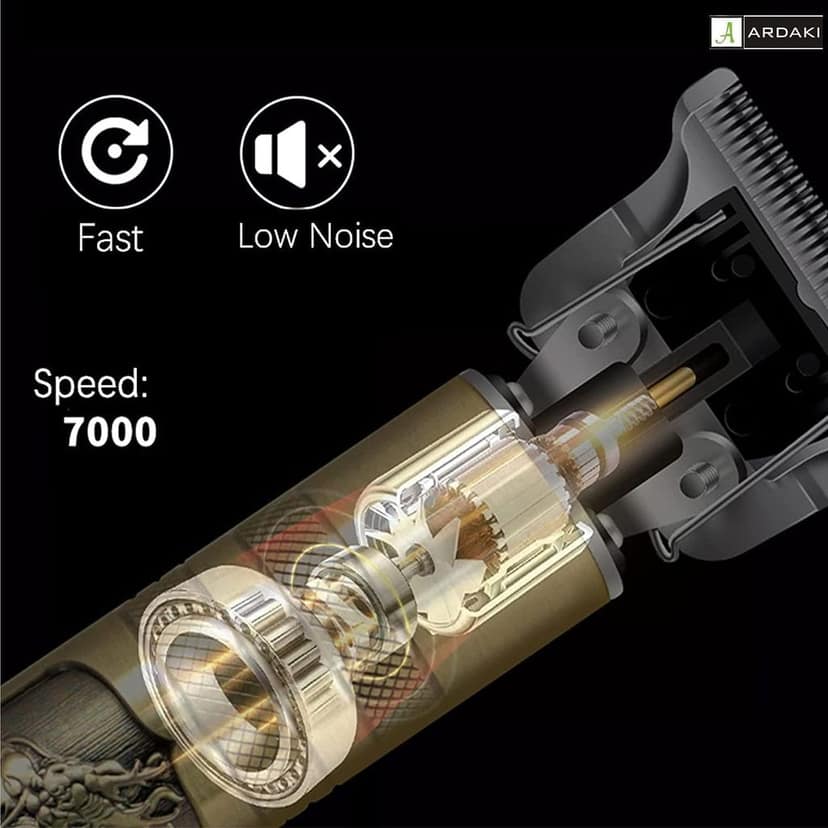 Hair Trimmer Men Beard Trimmer For Men,Trimmer,Professional Hair Clipper,Adjustable Blade Clipper,Hair Trimmer&Shaver For Men,Close Cut Precise Hair Machine (Metal Body) view 9