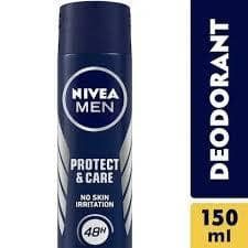 Nivea Deodorant - Protect & Care, No Skin Irritation & 48H Freshness, 150 Ml