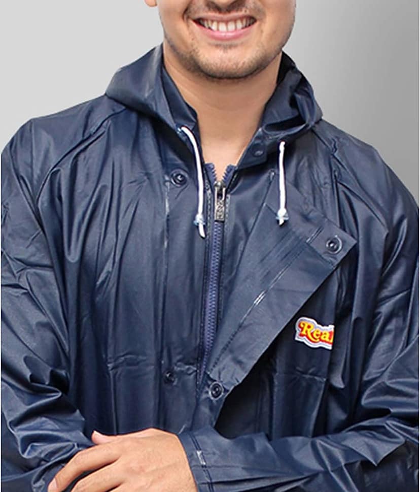 Goodluck Navy Rain Jacket view 2