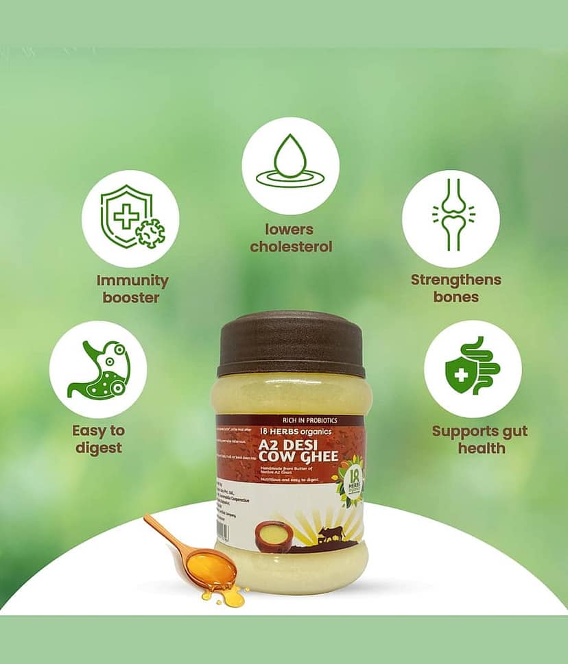 18 Herbs Organics Ghee 200 mL view 3