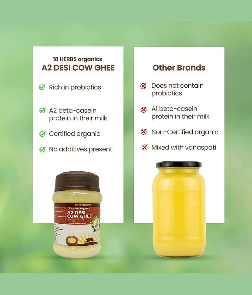 18 Herbs Organics Ghee 200 mL view 4
