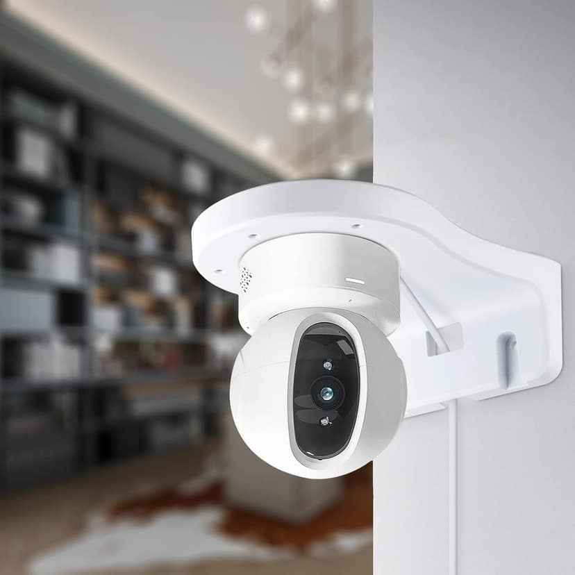 PVC Indoor & Outdoor Wall Mount L-Type | Mounting Bracket Specially Designed to be Compatible with EZVIZ C6 Series & C4 Series Smart CCTV Security Cameras view 6