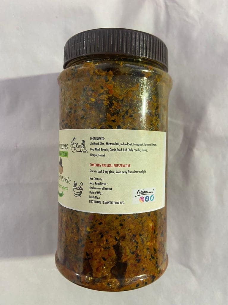 Jimikand Pickle - 400g view 2