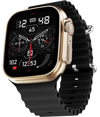 VEhop Ultra Smart Watch with HD Display Black Smart Watch