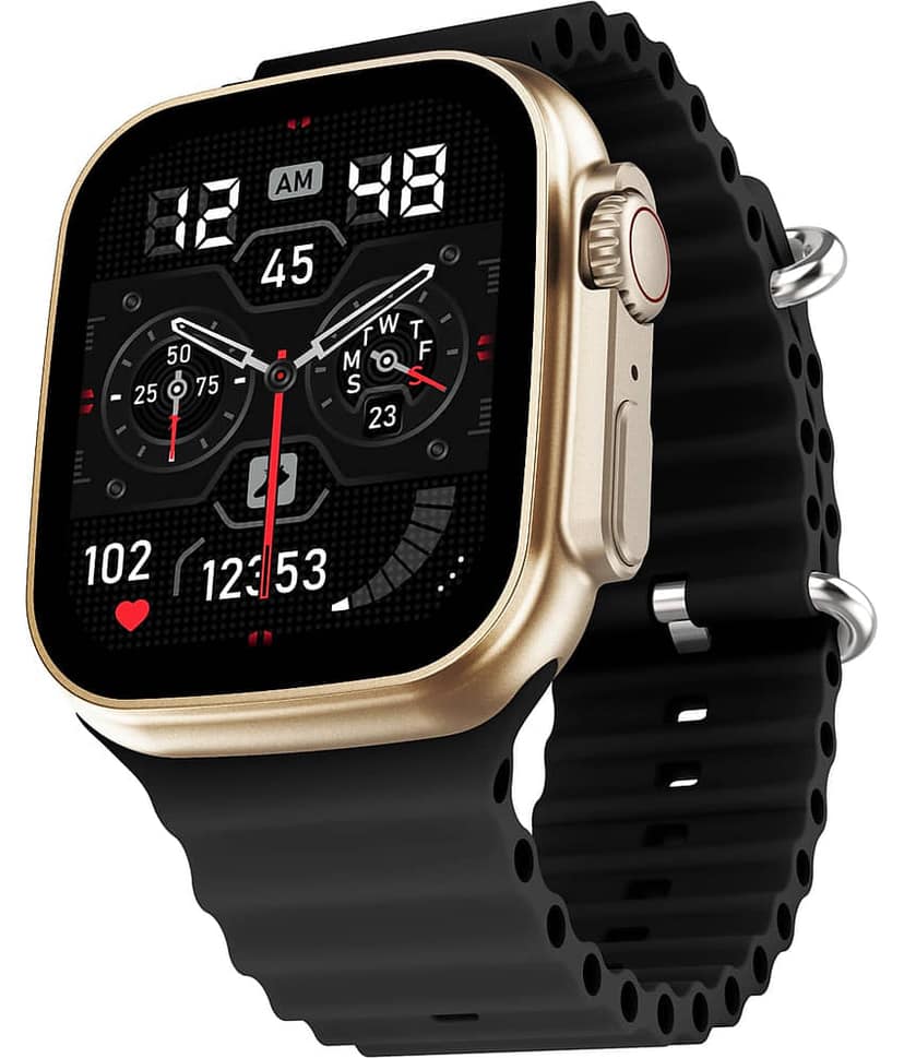 VEhop Ultra Smart Watch with HD Display Black Smart Watch