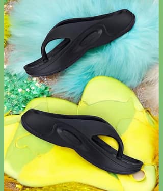 KAPANI Black Men's Daily Slipper