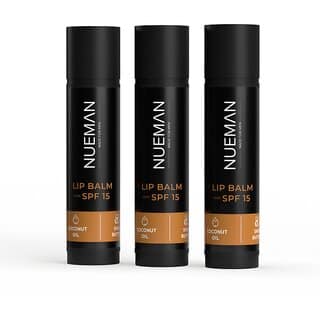 NUEMAN Lip Balm SPF 15 5g Pack of 3