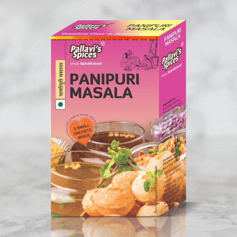 Pallavi's Spices Panipuri Masala, 50 gm