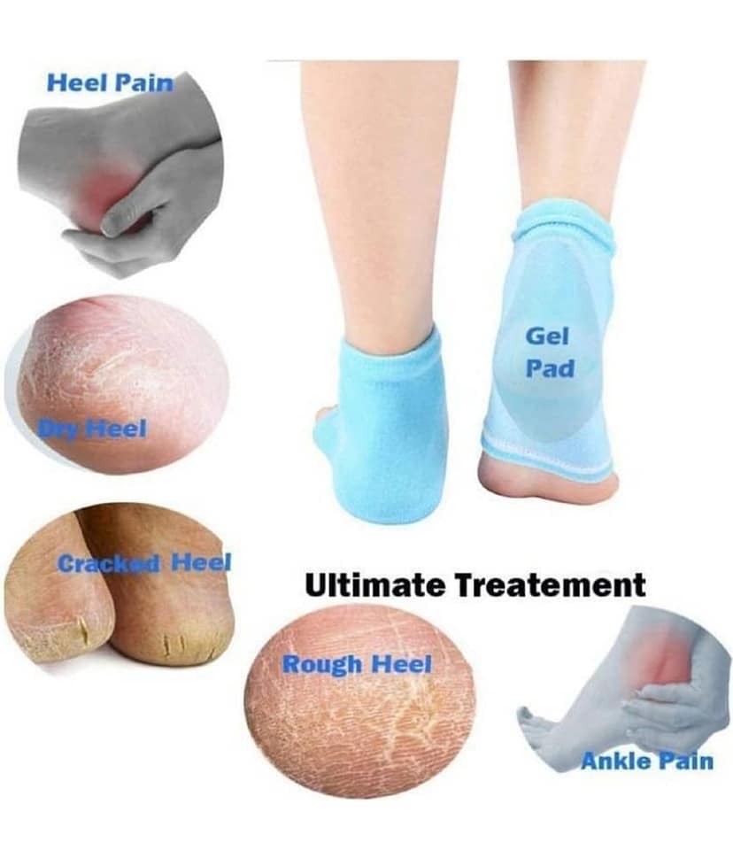 GKBOSS Moisturizing Gel Heel socks Free Size view 2