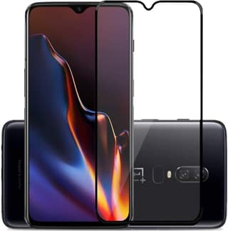 PLUGTECH Advanced Tempered Glass With Anti-Explosion 9H Hardness Edge-To-Edge Coverage Screen Guard for OPPO 7