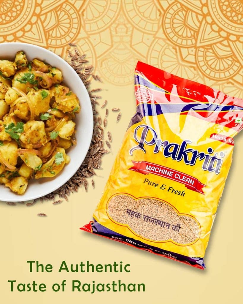 Prakriti Premium Saunf (Fennel seed) whole I No added colours & flavours I Variyali | Perumjeerakam Spices I Sombu I Natural & 100% Pure I Pack of 1, 100 gram view 2