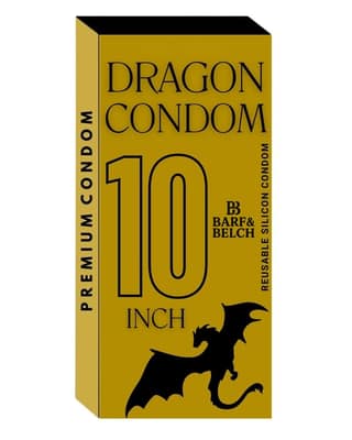 Dragon Condam For Men 10-inch for regular use | Ultra Soft | Long Lasted premium