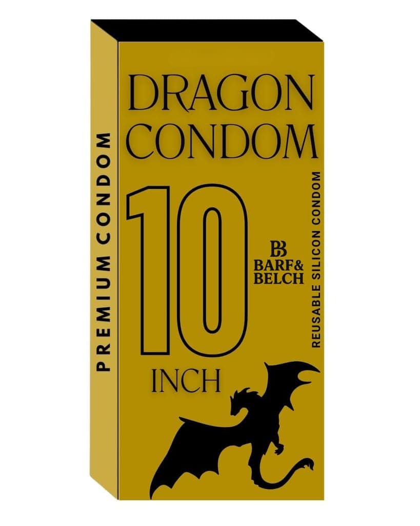 Dragon Condam For Men 10-inch for regular use | Ultra Soft | Long Lasted premium