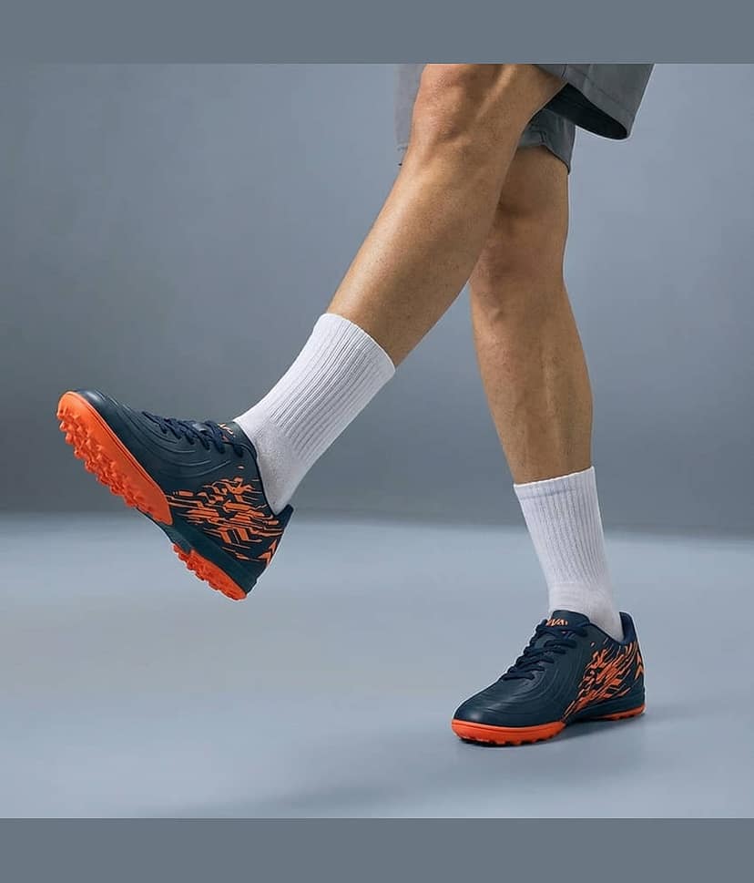 Avant SpikeRush Navy Football Shoes view 9