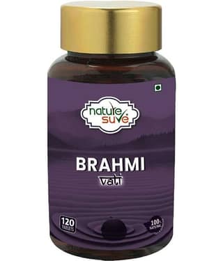 Nature Sure Brahmi Vati 120 Buddhiwardhak Tablet 1 No.S Pack of 1