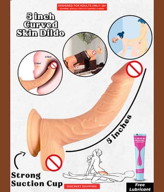 Naughty Night Toys - Silicone Small Dildo