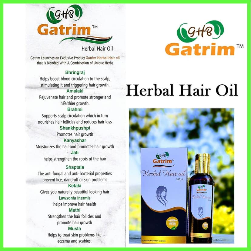 GATRIM HERBAL HAIR OIL view 4