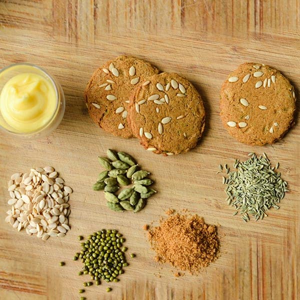 Tejas Cookies - Pitta Balancing Biscuits For Acidity and Digestion view 2