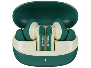 ACwO Dwots 313 Wireless in Ear Earbuds, 50Ms Low Latency, 3 Preset EQ Modes, IPX5 Water Resistant, Charging 10MinsCharge = 120Mins Playtime - Cool-Green