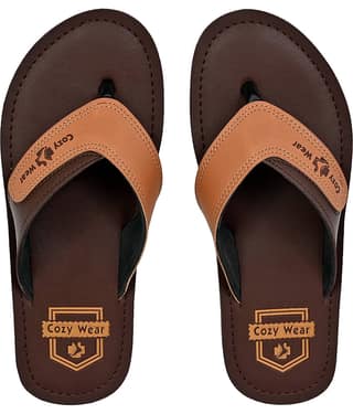 Cozy Wear Green Men's Daily Slipper