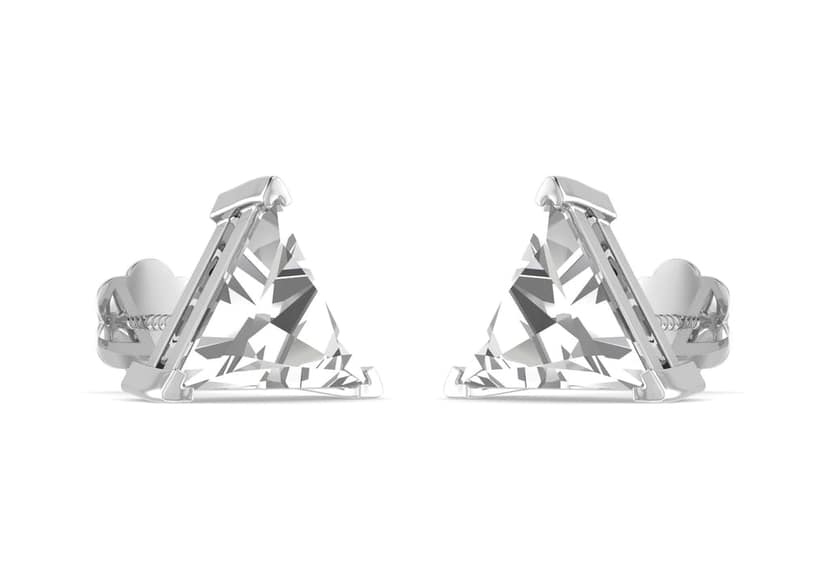 Triangle Solitaire Studs view 2