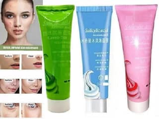 Elecsera Original Ice Cream Mask Acne Moisturizing Smear Mask Blackheads Remover Mask Cleansing Pack of 3